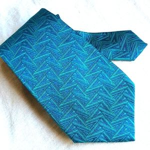 Teal Bottega veneta tie